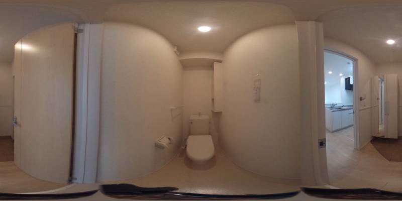 パノラマ画像トイレ