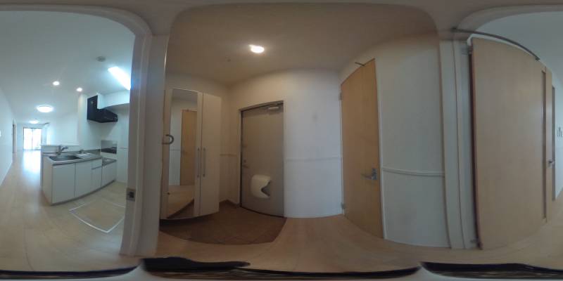 パノラマ画像玄関