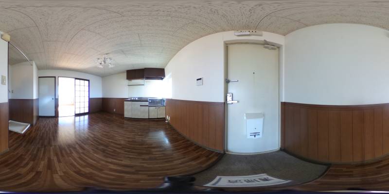 パノラマ画像玄関