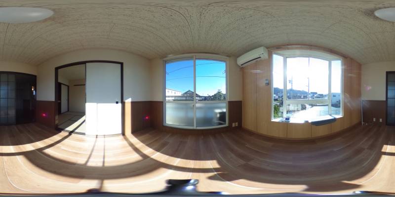 パノラマ画像洋室