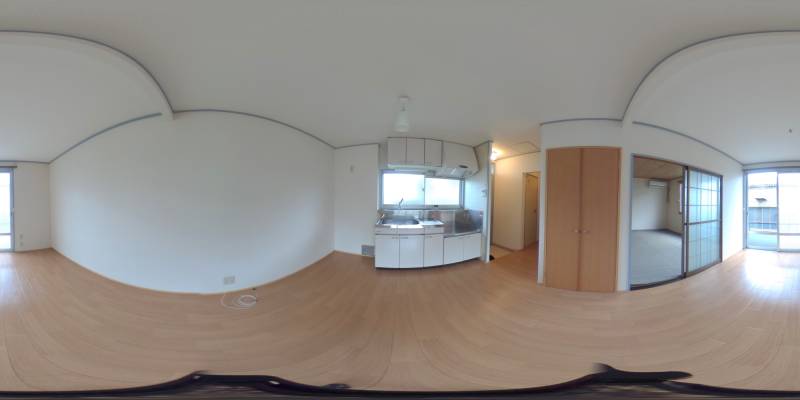 パノラマ画像リビング