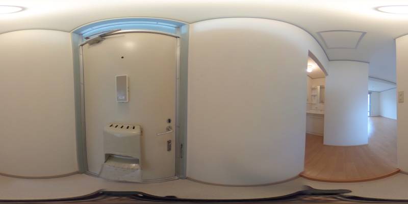 パノラマ画像玄関