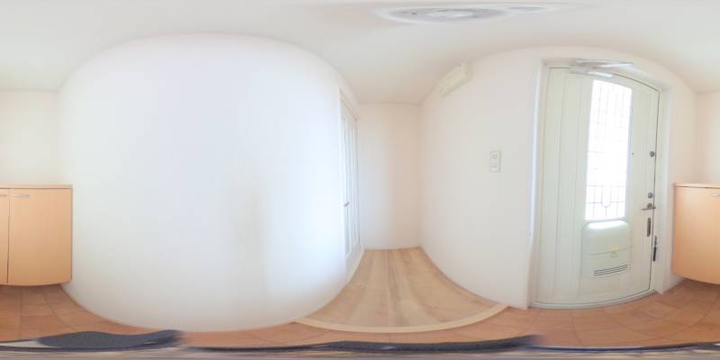 パノラマ画像玄関