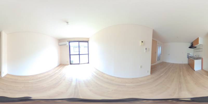 パノラマ画像リビング