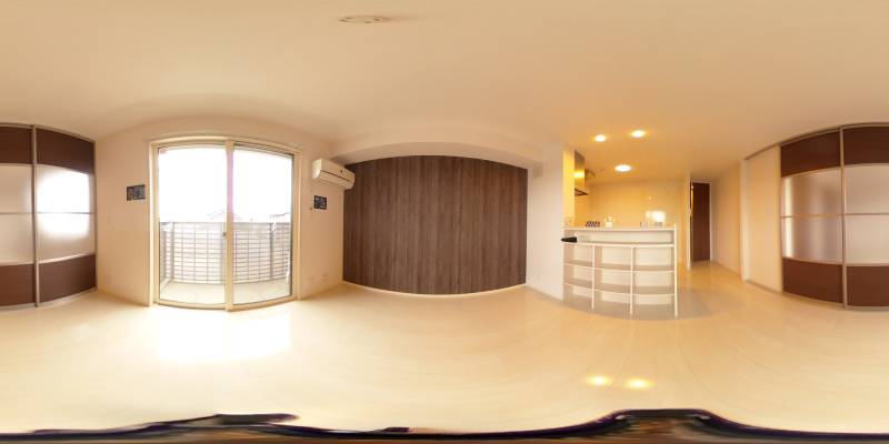 パノラマ画像バスルーム