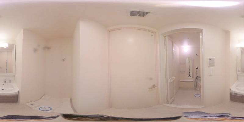 パノラマ画像洗面所