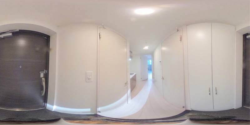 パノラマ画像玄関