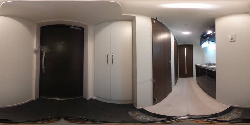 パノラマ画像玄関