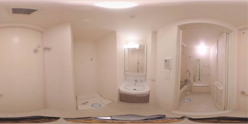 パノラマ画像洗面所