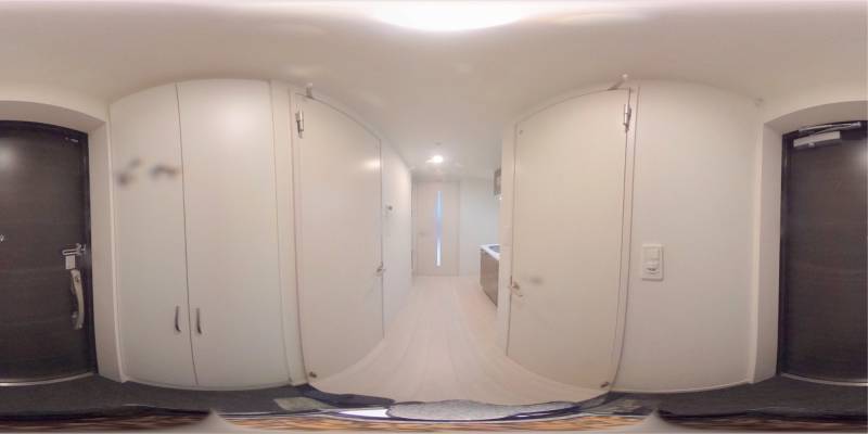 パノラマ画像玄関