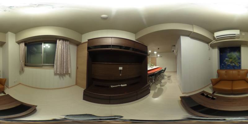 パノラマ画像リビング