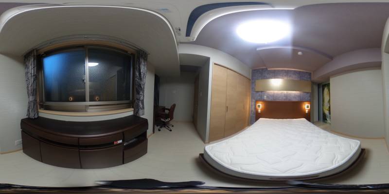 パノラマ画像洋室