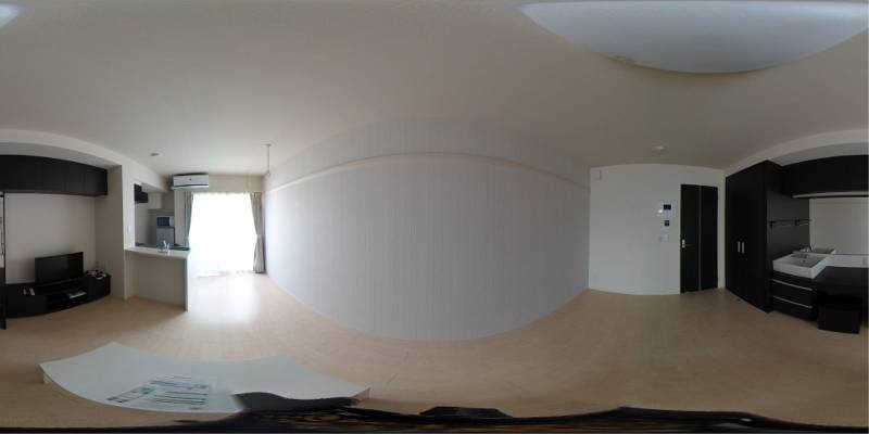 パノラマ画像洋室