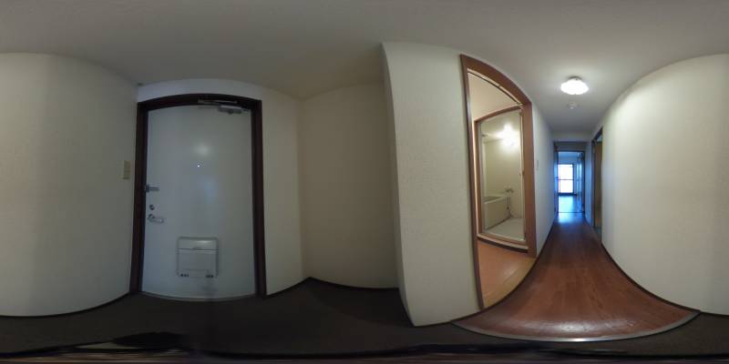 パノラマ画像玄関