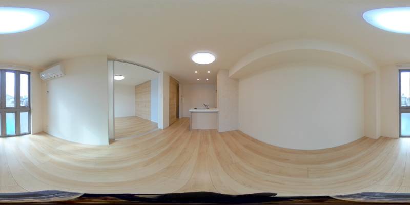 パノラマ画像リビング