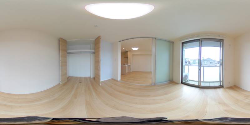 パノラマ画像洋室