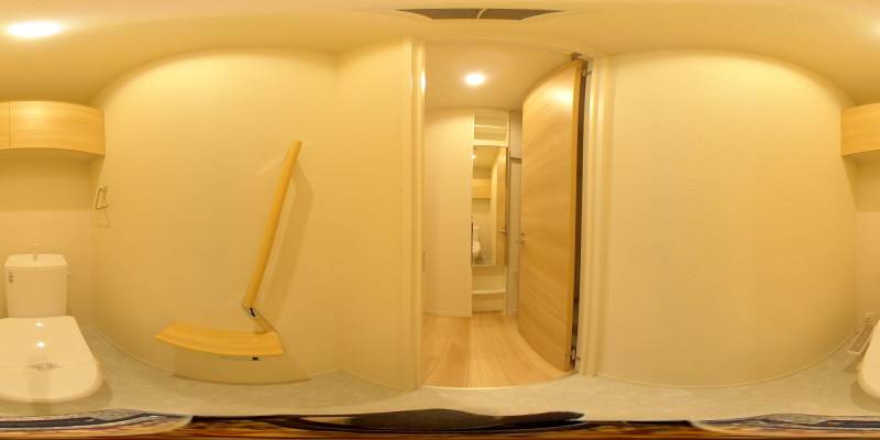 パノラマ画像トイレ