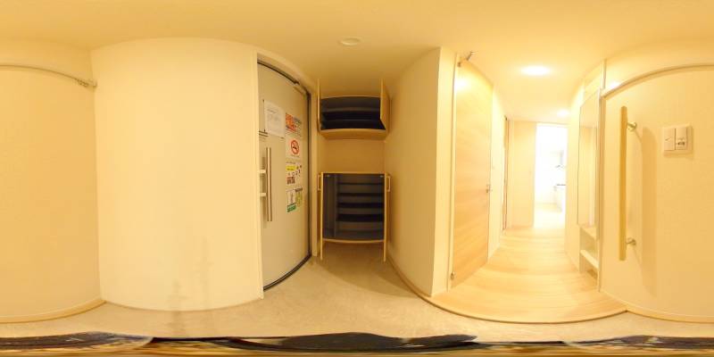 パノラマ画像玄関