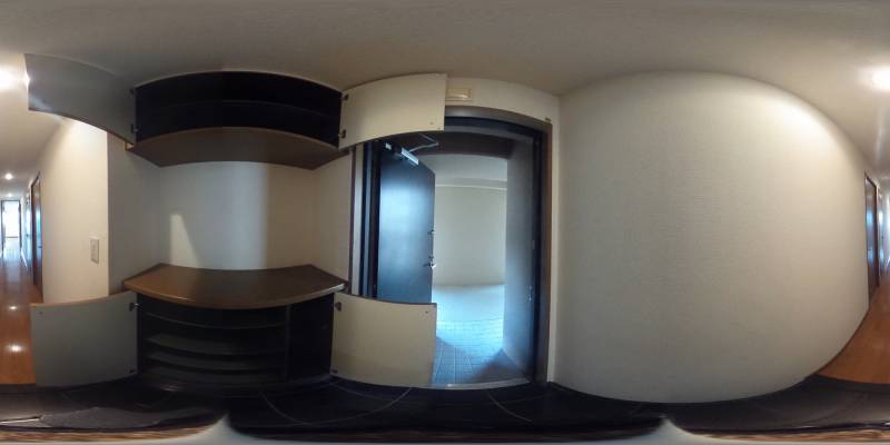 パノラマ画像玄関