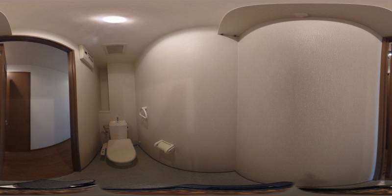 パノラマ画像トイレ