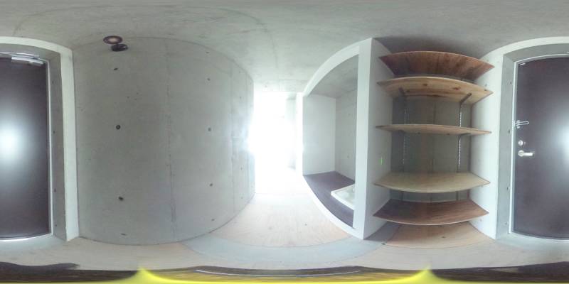 パノラマ画像玄関