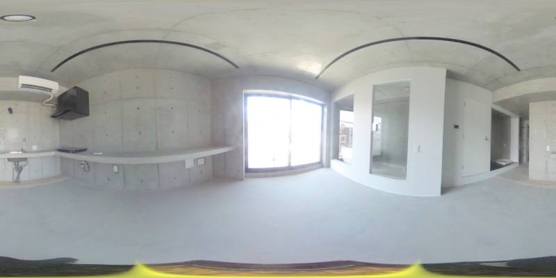 パノラマ画像洋室