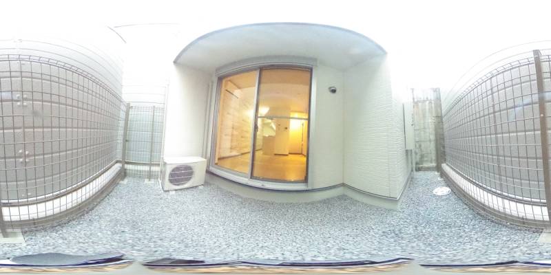 パノラマ画像庭