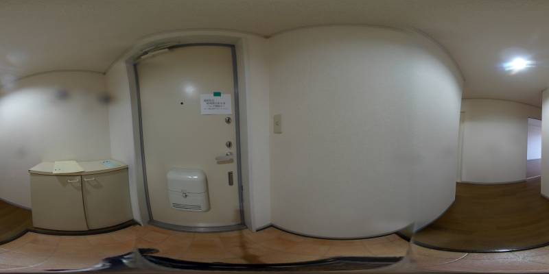 パノラマ画像玄関