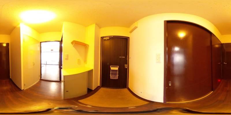 パノラマ画像玄関