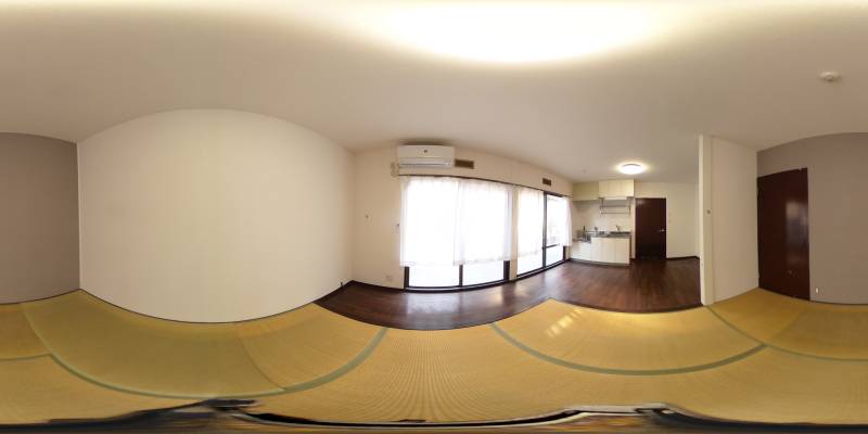 パノラマ画像リビング