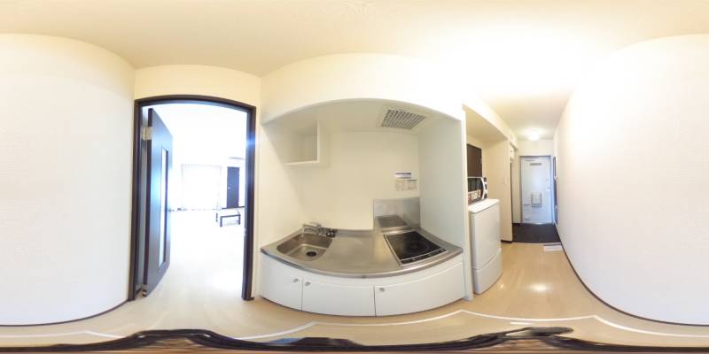 パノラマ画像キッチン