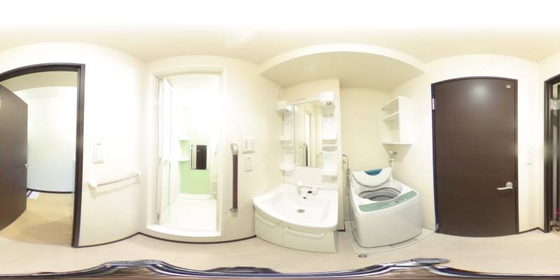 パノラマ画像洗面所