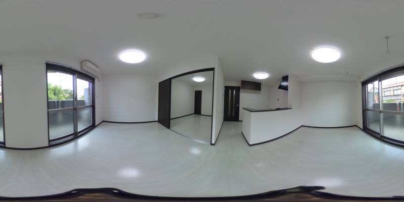 パノラマ画像リビング