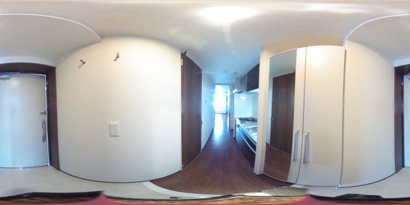 パノラマ画像玄関