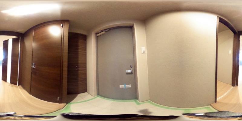 パノラマ画像玄関