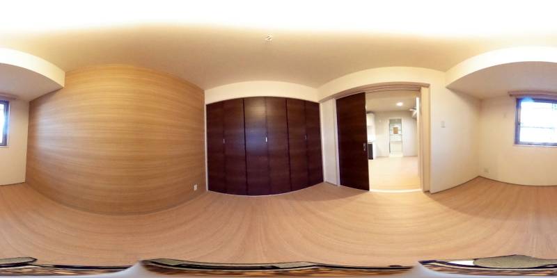 パノラマ画像洋室