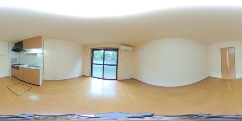 パノラマ画像リビング