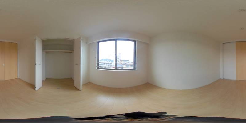 パノラマ画像洋室