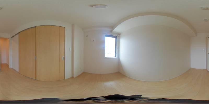 パノラマ画像洋室