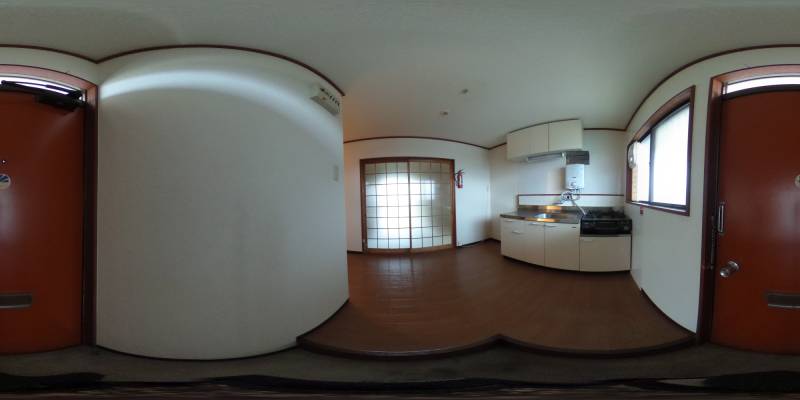 パノラマ画像玄関