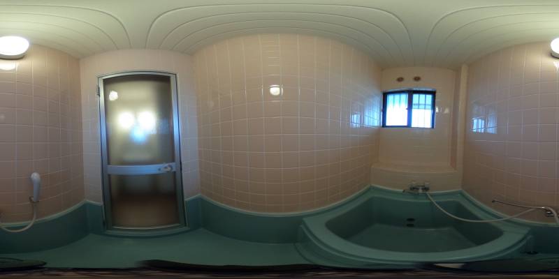 パノラマ画像バスルーム