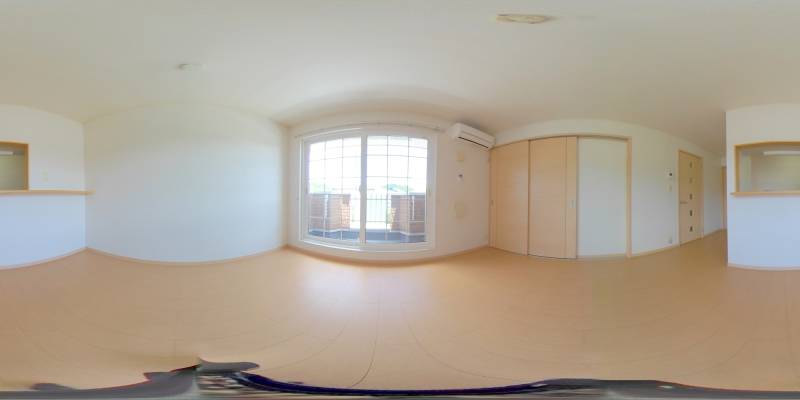 パノラマ画像リビング