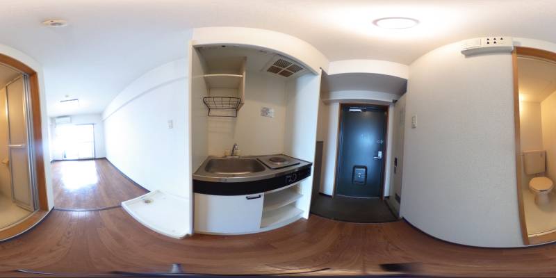 パノラマ画像キッチン