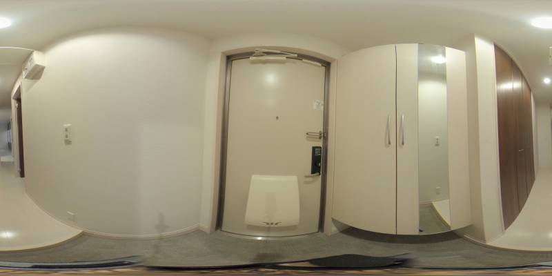 パノラマ画像玄関