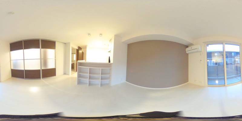 パノラマ画像リビング