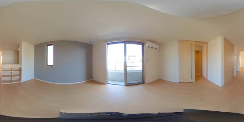 パノラマ画像リビング