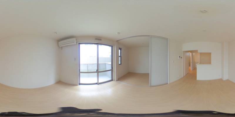 パノラマ画像リビング