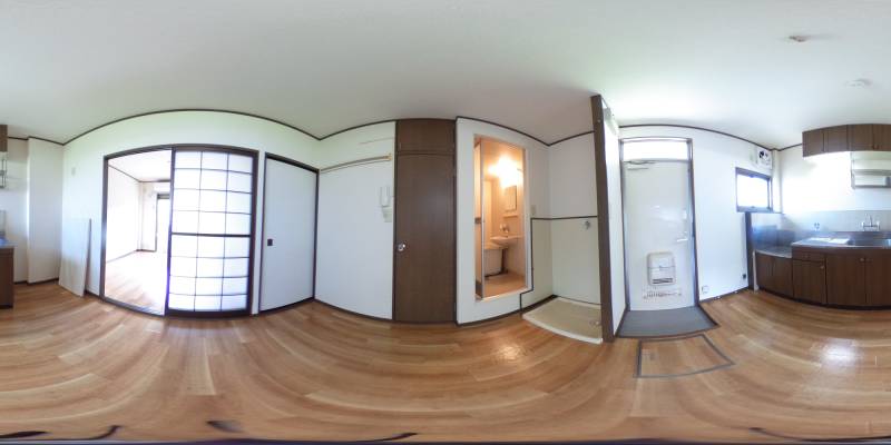 パノラマ画像リビング