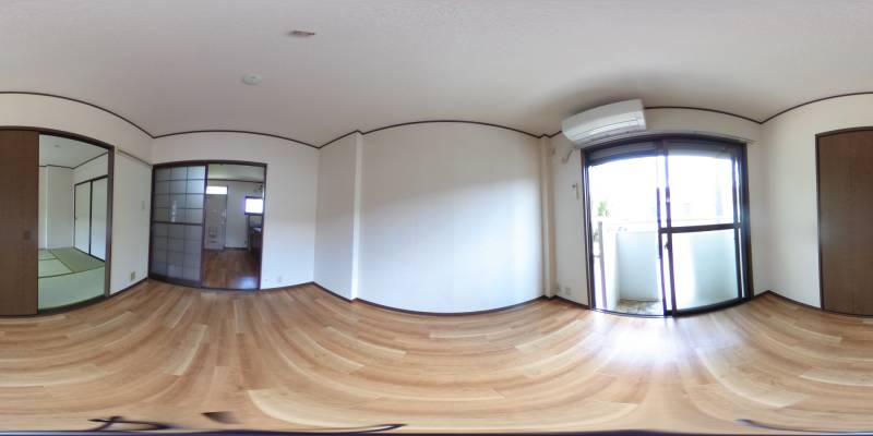 パノラマ画像洋室