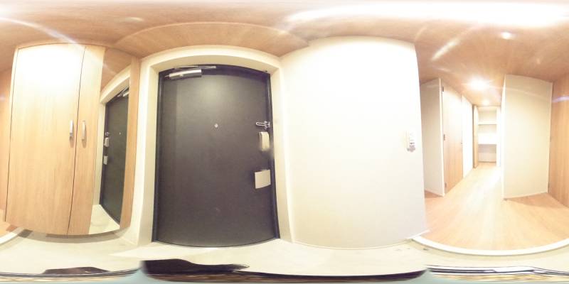 パノラマ画像玄関